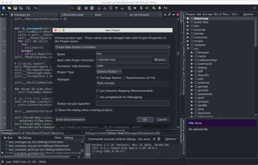 Wing Python IDE