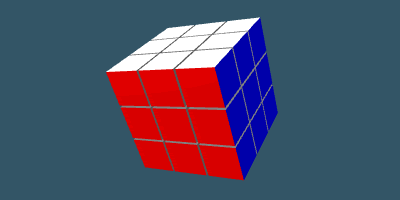 Перемешивание и сборка кубика Рубика